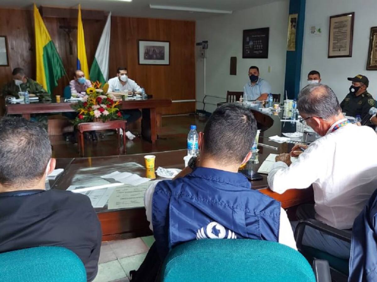 Secretaría de Gobierno lideró Consejo Extraordinario en Aranzazu, Caldas