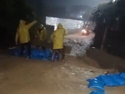 Inundaciones en la vereda El Pórtico de Cúcuta. / Foto: Cortesía comunidad.
