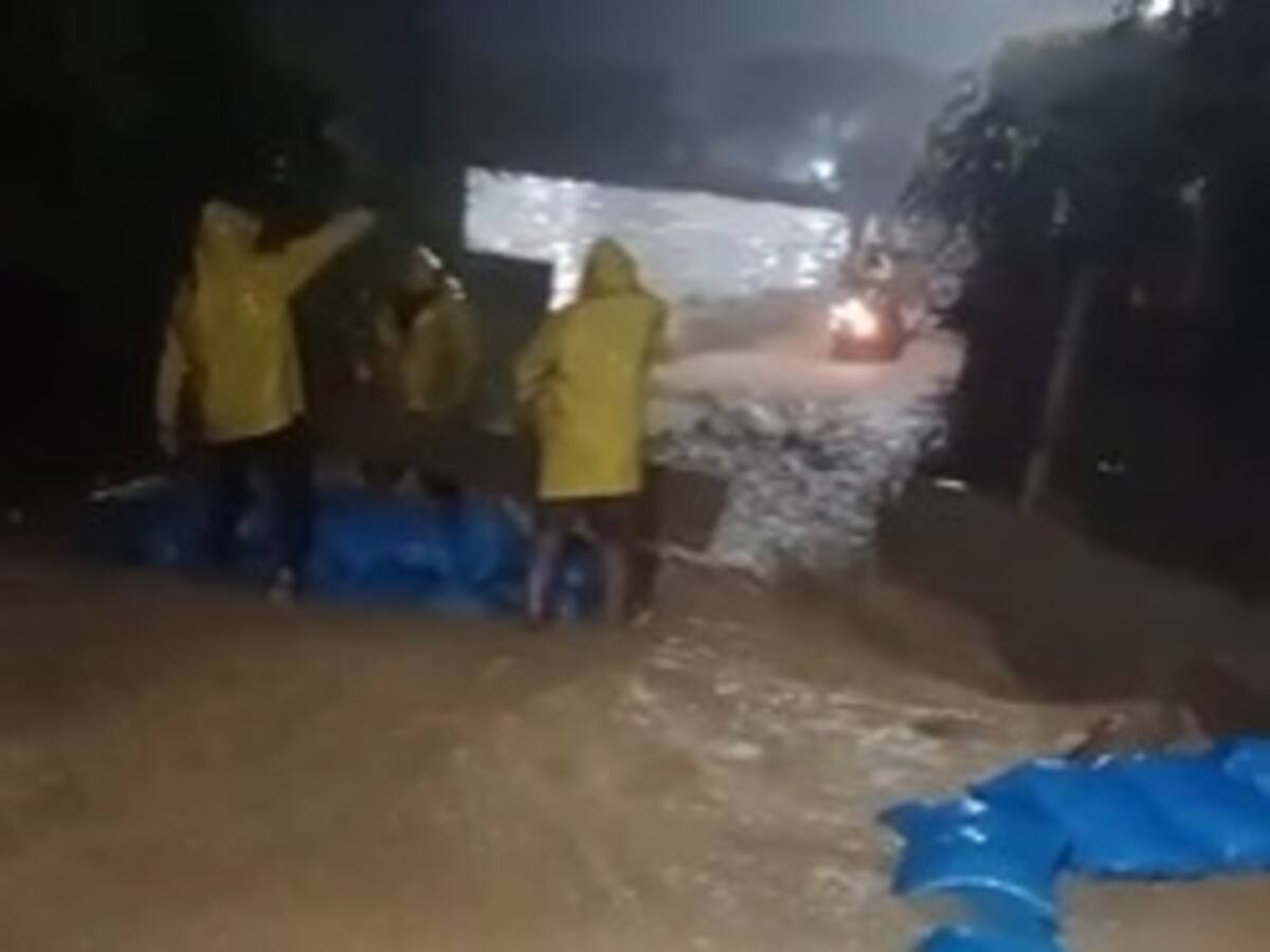 Comunidad en El Pórtico denuncia que proyecto urbanístico está provocando inundaciones