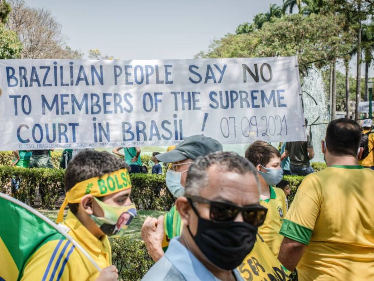 Corte Suprema de Brasil responde a Bolsonaro que no permitirá amenazas