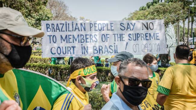 Manifestaciones en Brasil