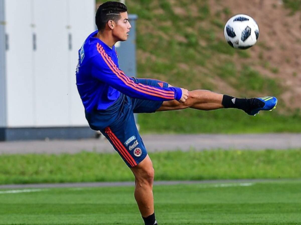 James Rodríguez será titular el domingo ante Polonia