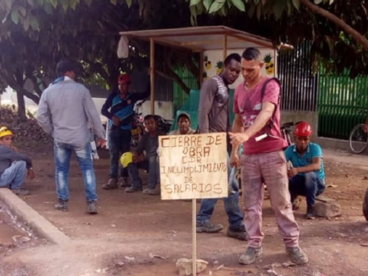 Trabajadores que reconstruyen CDR logran acuerdos para el pago de salarios