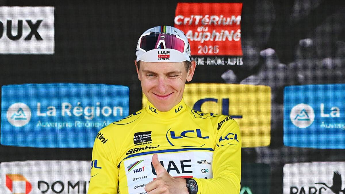 Clasificación general Critérium Dauphiné 2025: Tadej Pogačar, nuevo líder ¿Cómo van los colombianos?