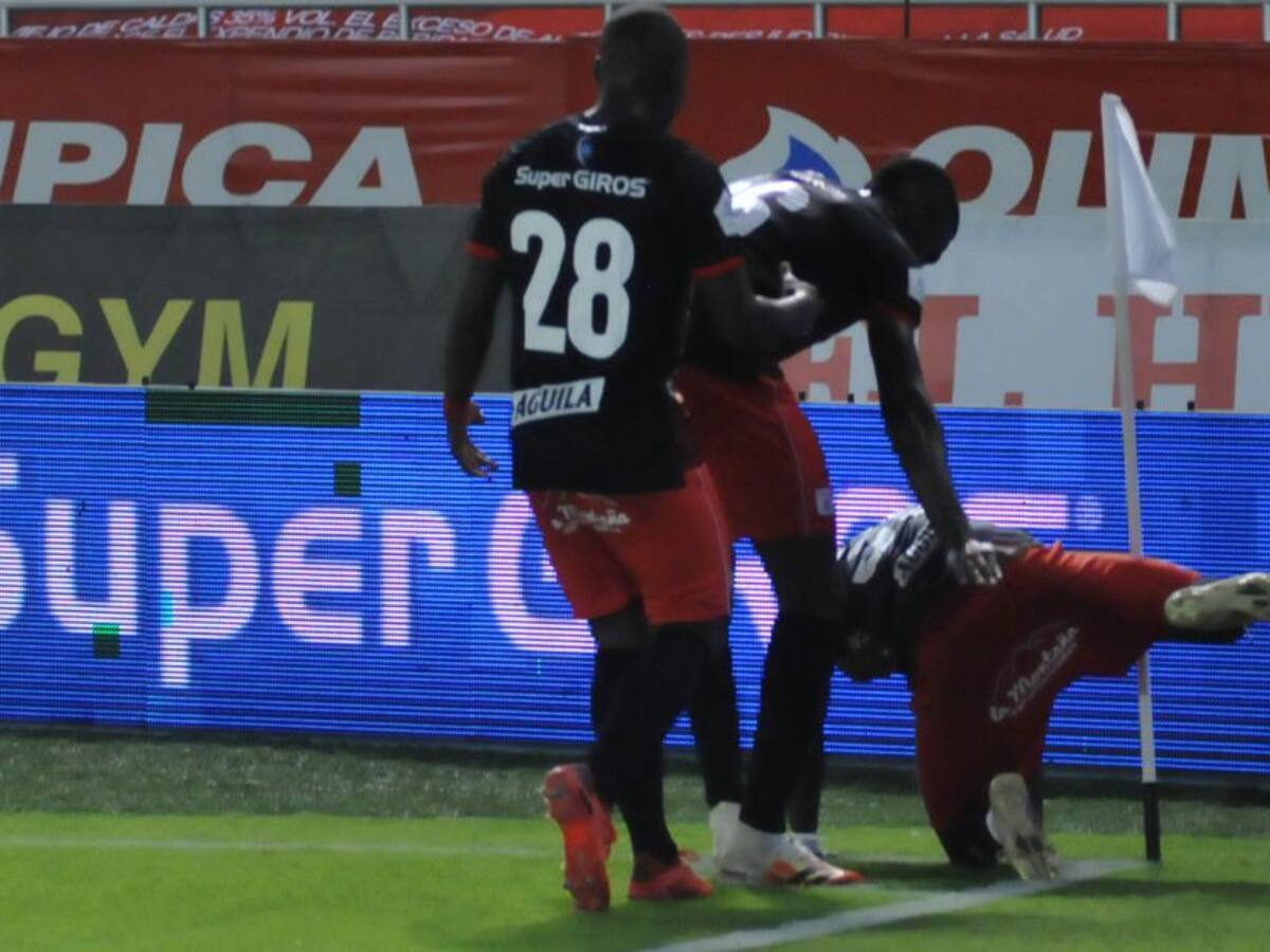 ¿Irrespetuoso? La criticada celebración de un canterano del América de Cali