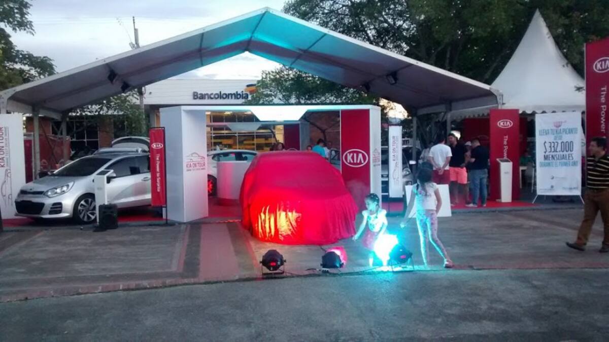 Más de 1.000 personas al Kia on Tour en Neiva entre el 16 y el 18 de septiembre de 2016.