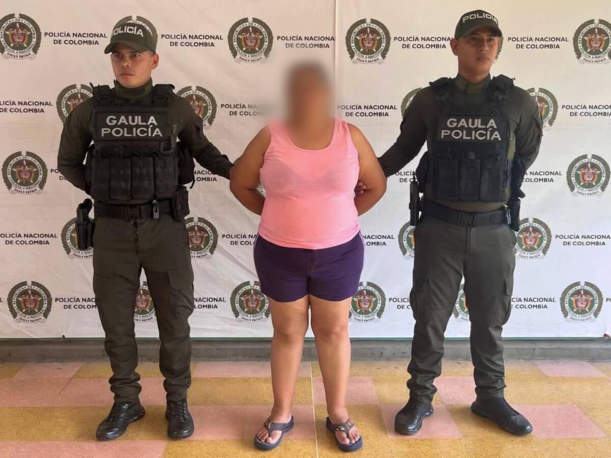 Capturan a alias La cajera por presuntamente integrar una organización de extorsión en Ibagué