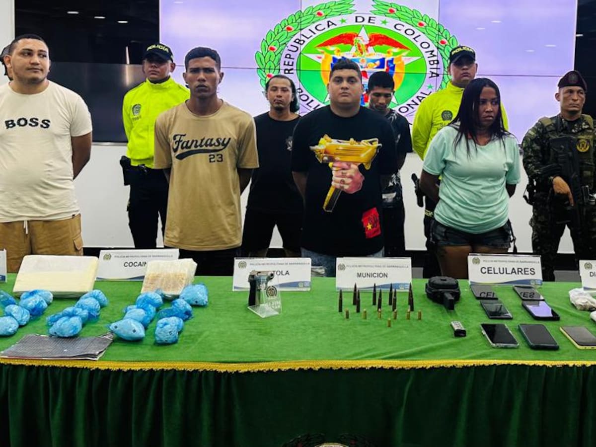 Así almacenaban droga y armas en Las Gardenias: 7 personas fueron capturadas