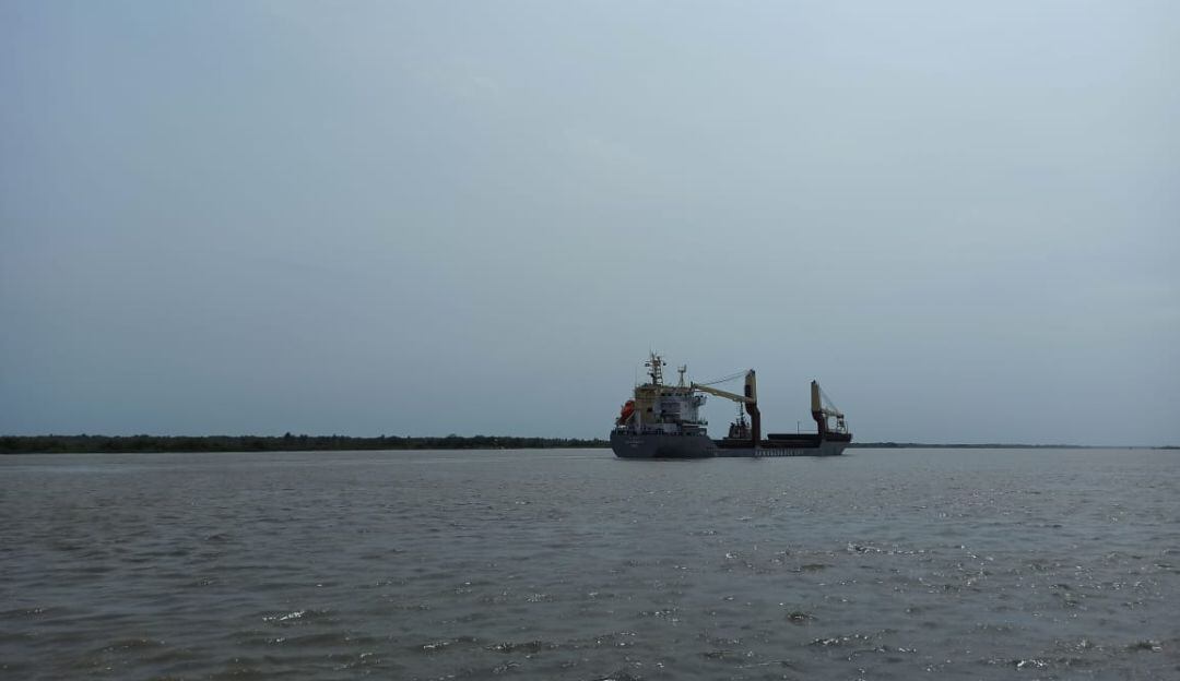 Zona portuaria de Barranquilla