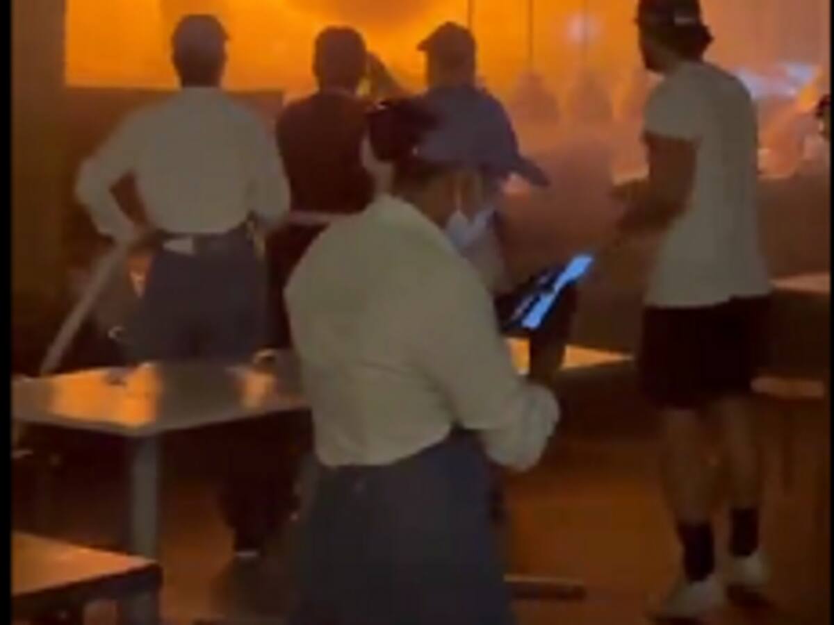 Dos brigadistas resultaron con lesiones en incendio del Club Campestre