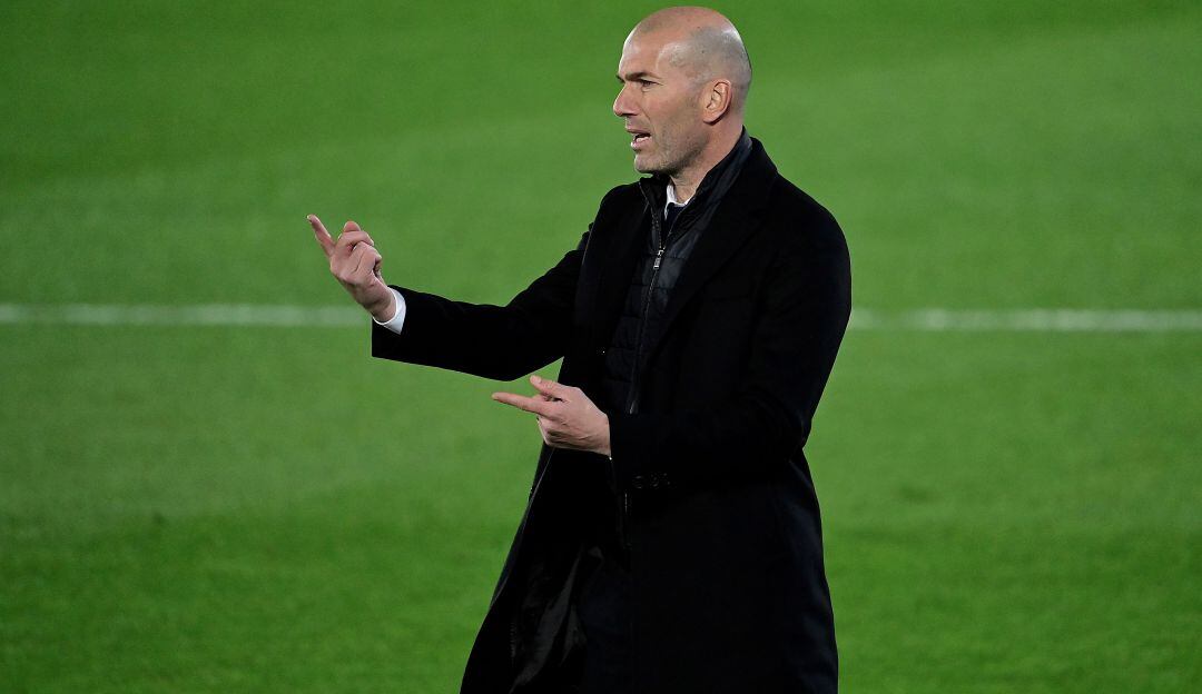 Zinedine Zidane, director técnico del Real Madrid.
