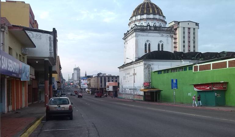 Así luce la avenida Quinta de San Cristóbal una de las vías principales de la capital del Táchira.