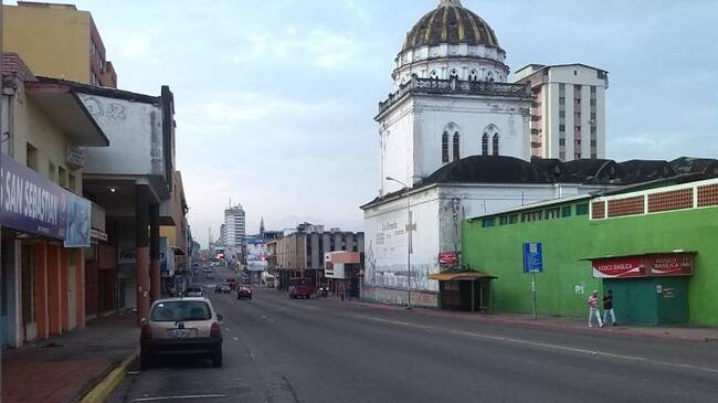 Así luce la avenida Quinta de San Cristóbal una de las vías principales de la capital del Táchira.