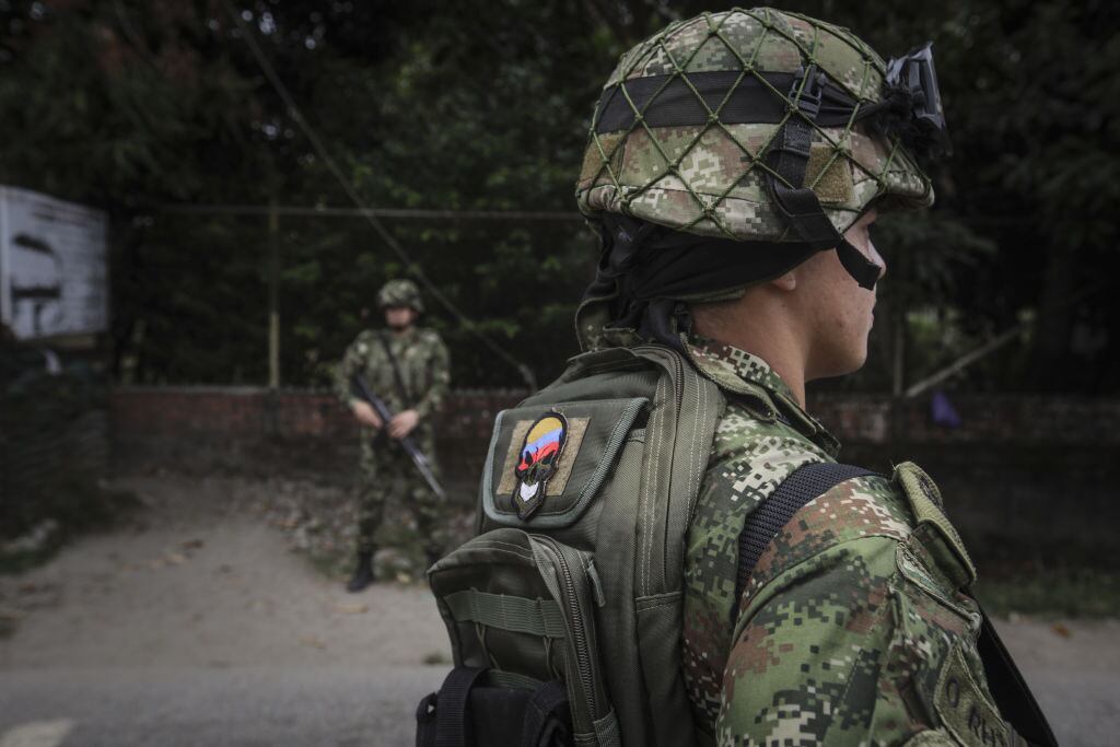 Soldados colombianos imagen de referencia. Foto: Getty Images.