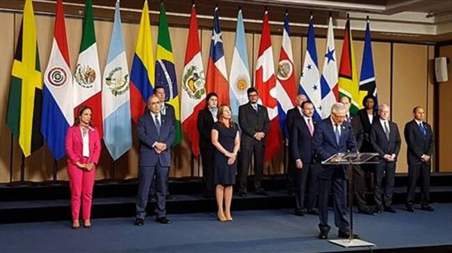 Grupo de Lima rechaza elecciones convocadas por el oficialismo en Venezuela. Foto: Cancillería