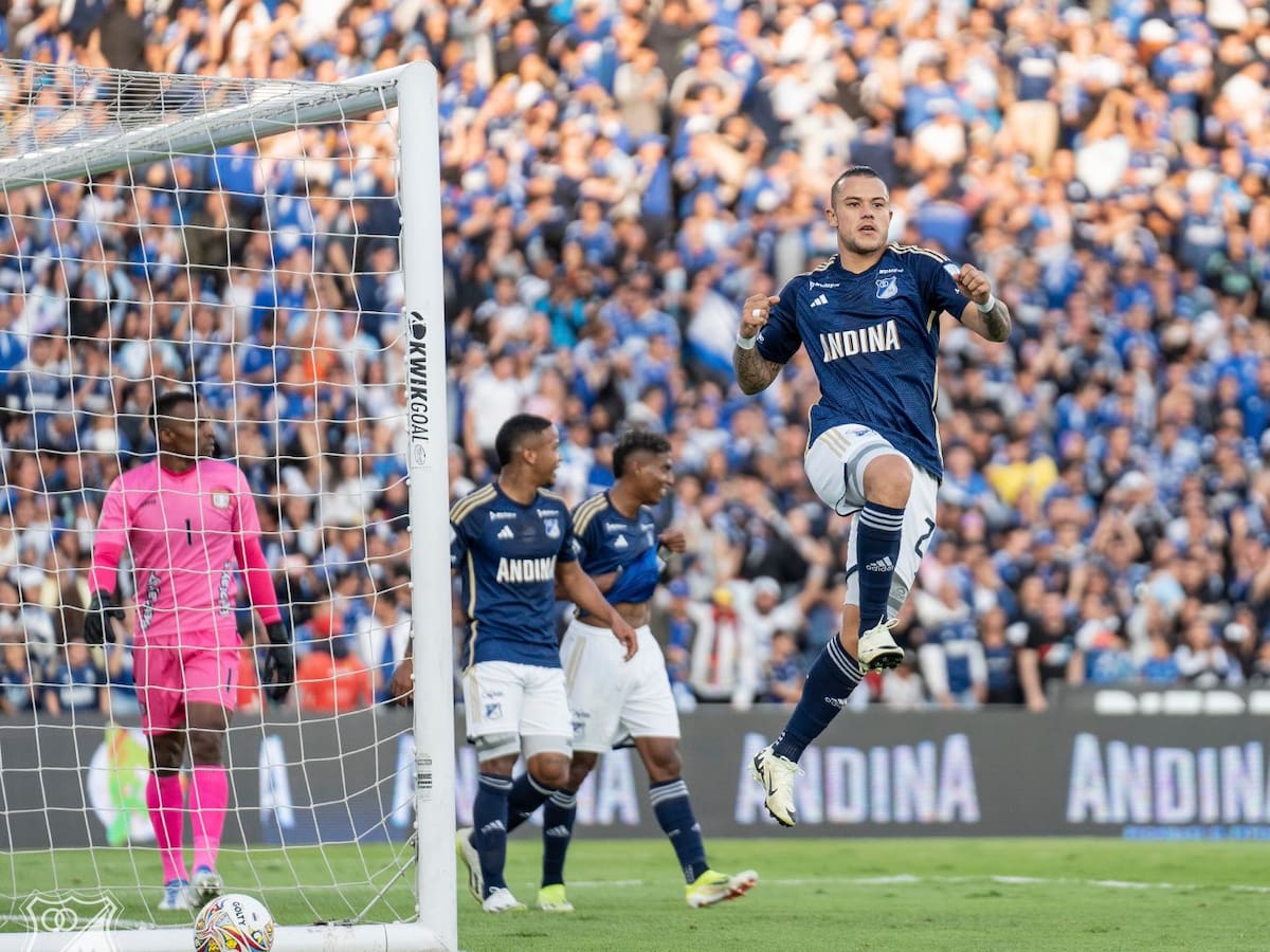 Leonardo Castro y un abril de ensueño: fundamental para la clasificación de Millonarios