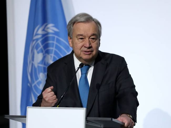 El secretario general de la ONU entregó su nuevo reporte sobre Colombia. Foto: Getty