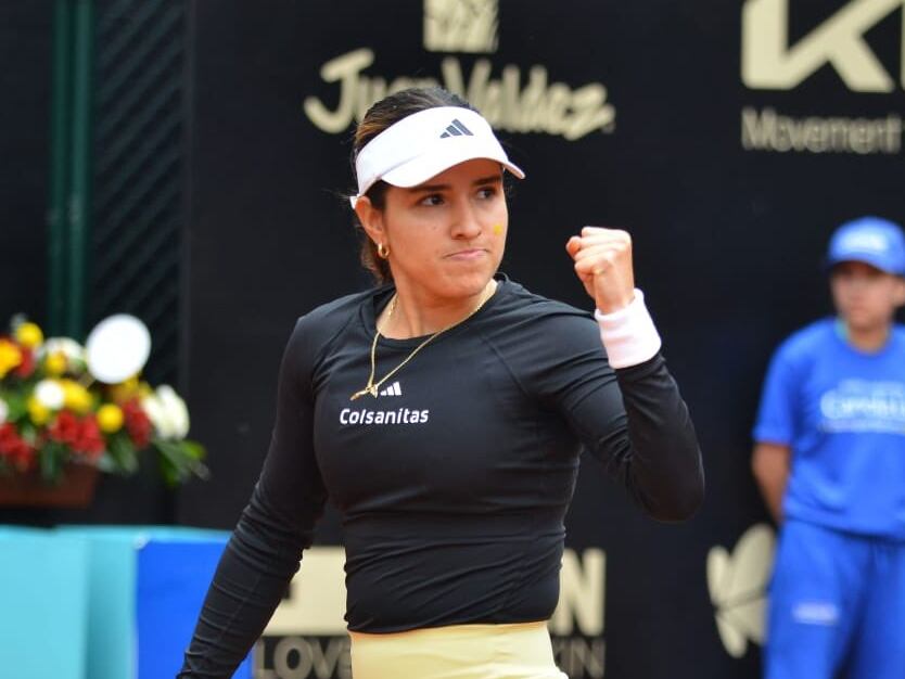 Camila Osorio, tenista colombiana en la Copa Colsanitas / @CopaColsanitas_