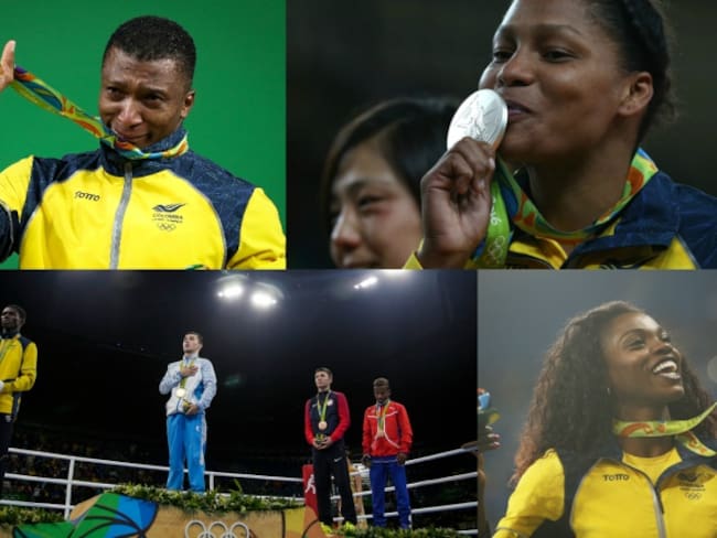 Los cuatro nombres que ha regresado a Colombia al podio en Río 2016