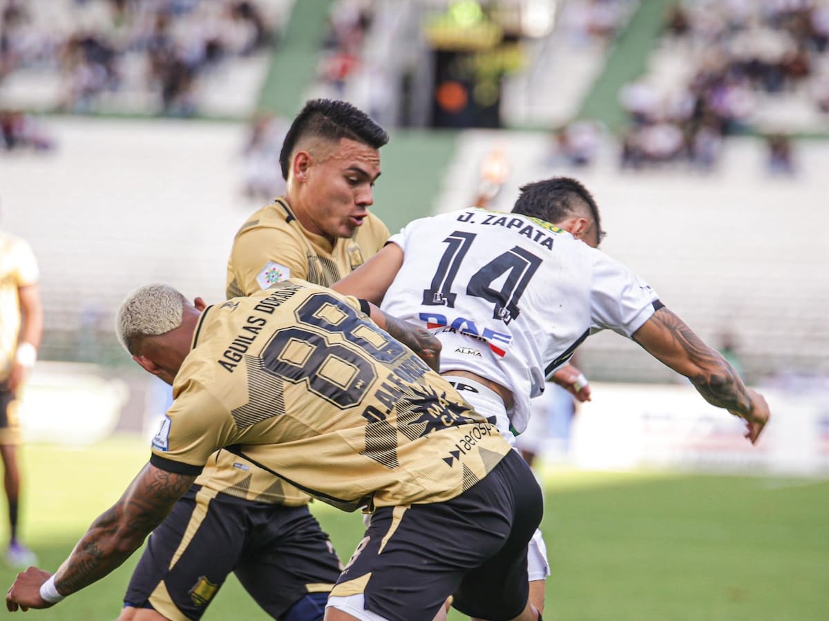 Once Caldas empató con Águilas en Manizales y extiende su mala racha en Liga: Resumen y goles