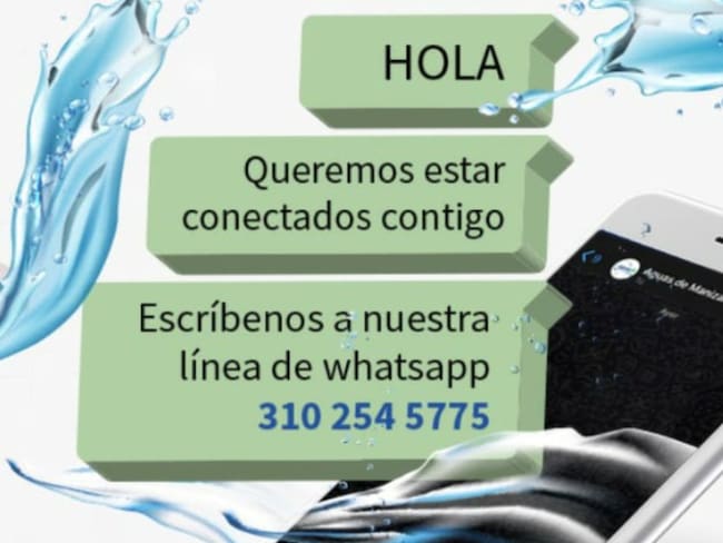 Aguas de Manizales cuenta con nueva línea de Whatsapp