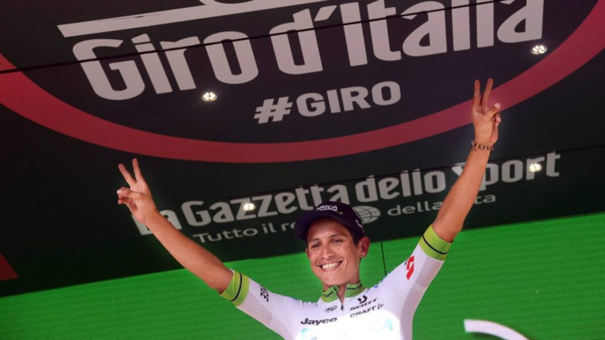 ¡Esteban Chaves, subcampeón del Giro de Italia!