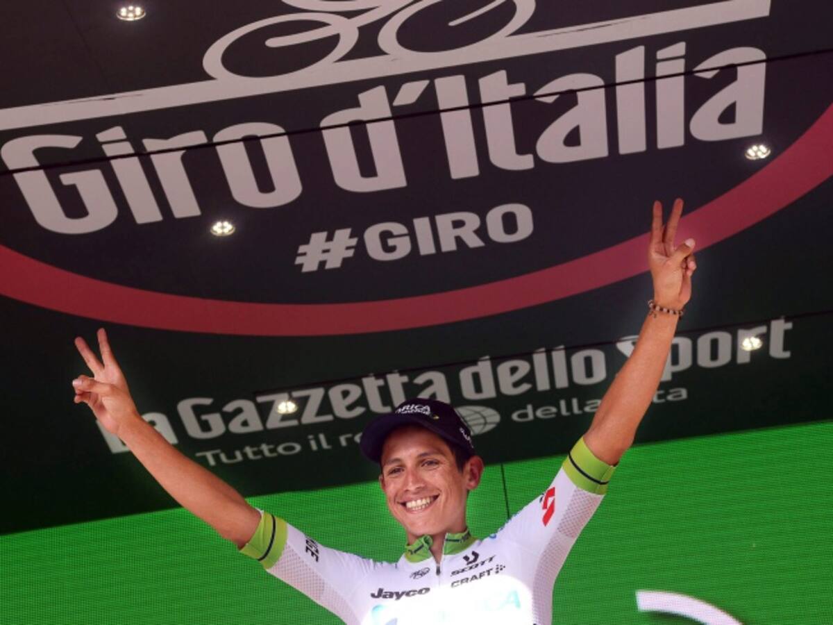 ¡Esteban Chaves, subcampeón del Giro de Italia!