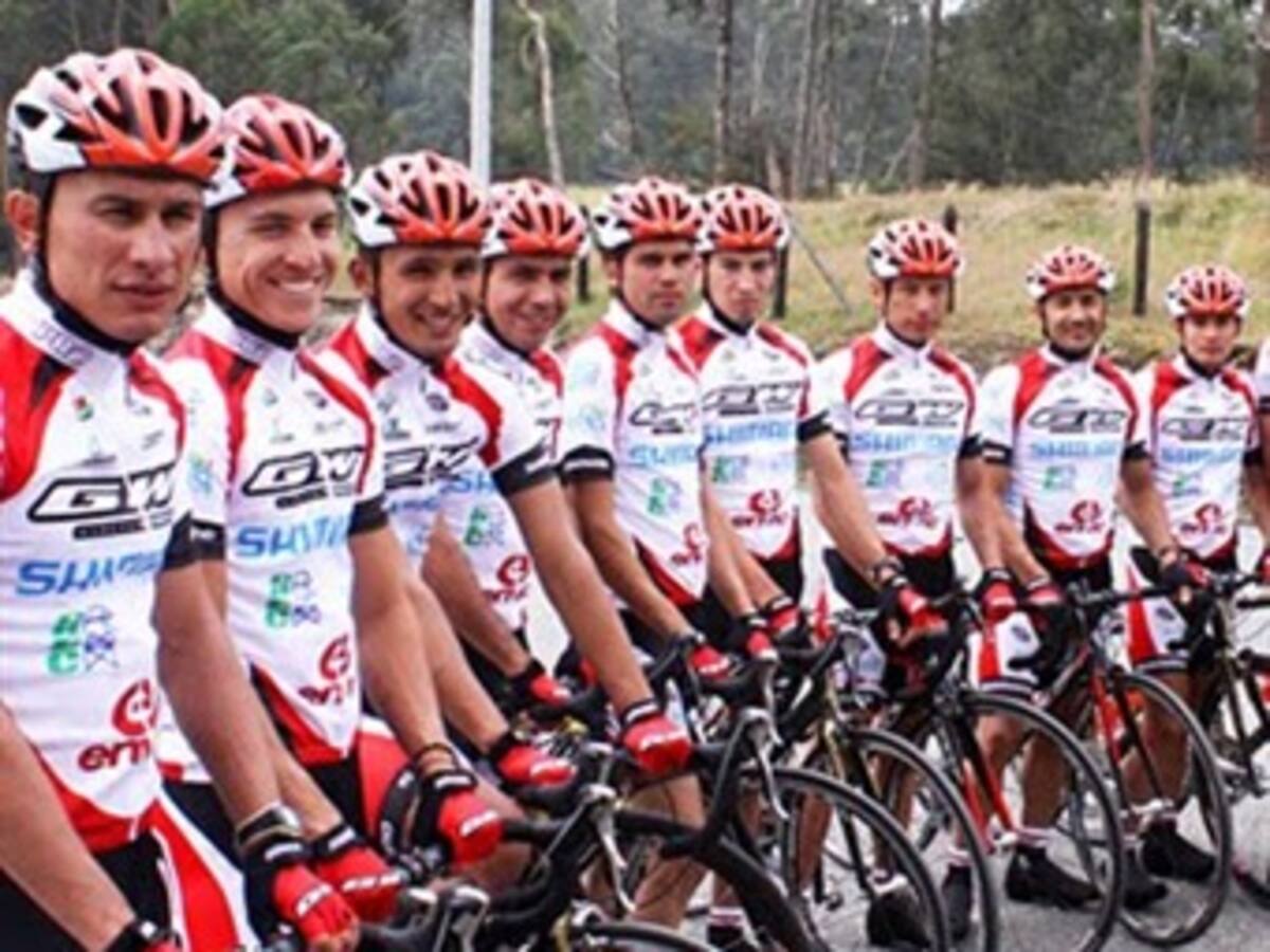 Equipo colombiano segundo en el inicio de la Vuelta a Chile