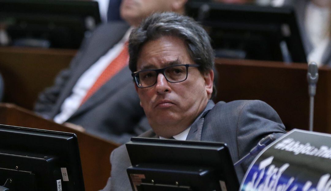 Ministro de Hacienda Alberto Carrasquilla