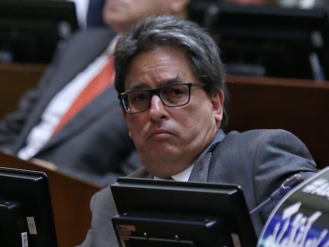 Ministro de Hacienda Alberto Carrasquilla