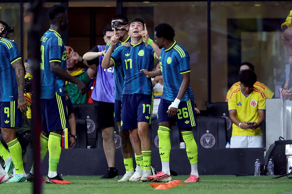 Colombia vence a Perú en su última salida por la fecha FIFA: resumen y goles del partido amistoso. (Photo by Leonardo Fernandez/Getty Images)
