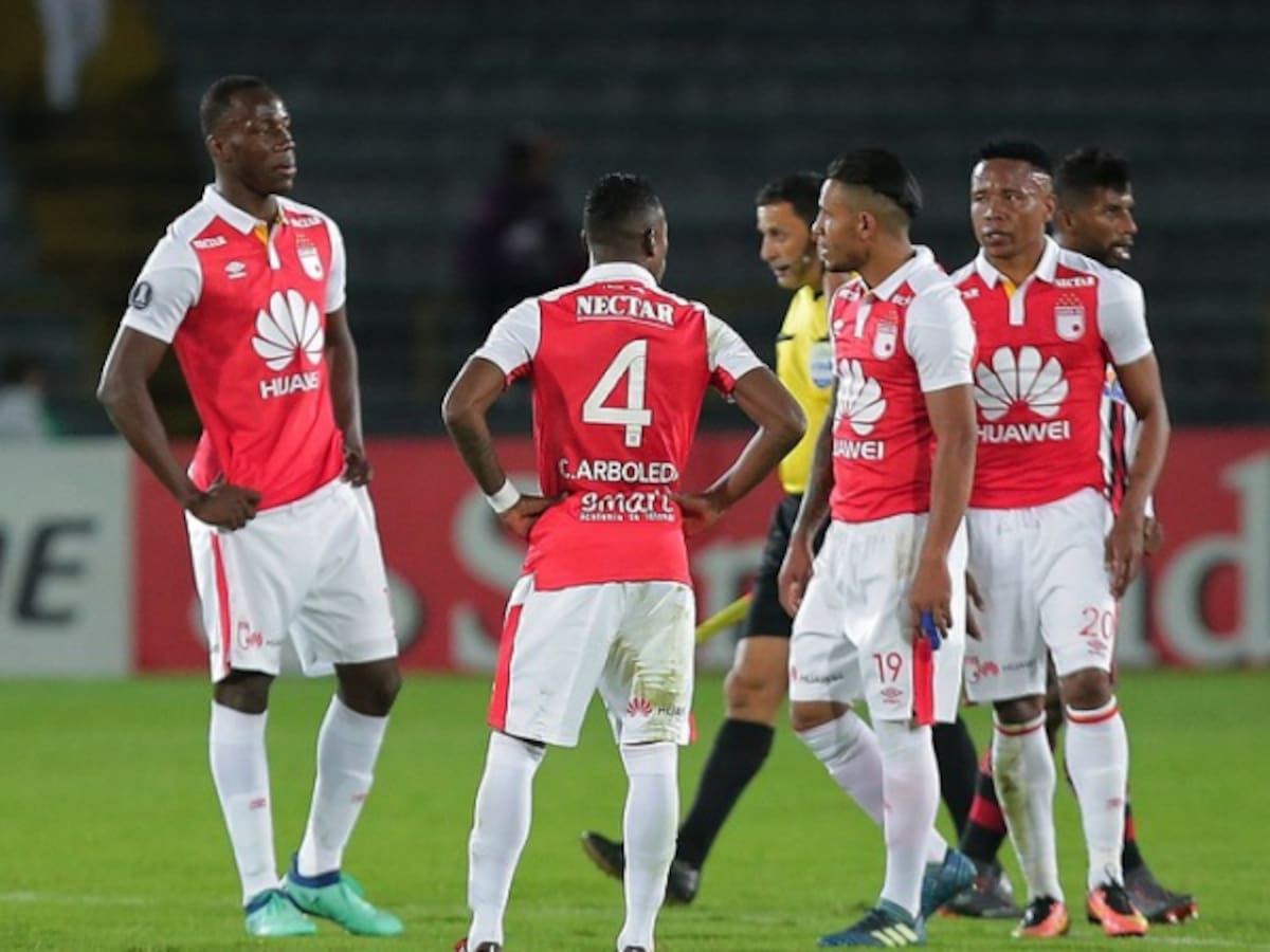 Polémica: ¿Era penal a favor de Santa Fe en contra de Flamengo?