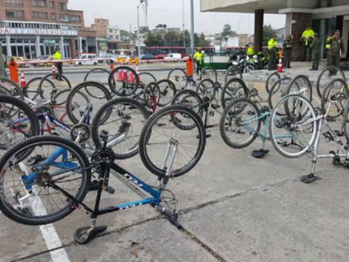 En 50% se incrementó este año el hurto a bicicletas en Bogotá