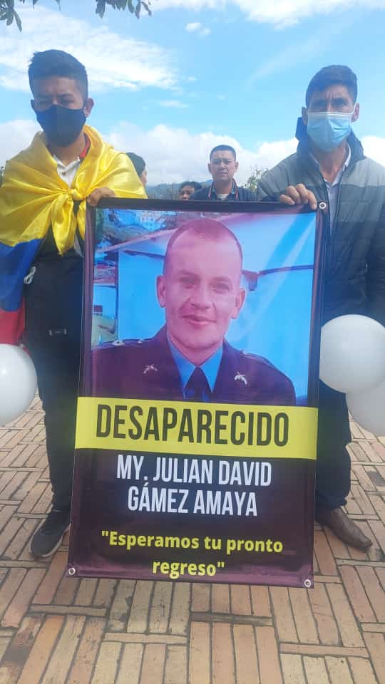 Mayor Julián David Gámez / Desaparecido