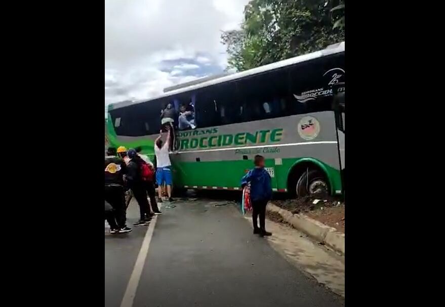 Accidente Urabá- Foto Denuncias Antioquia