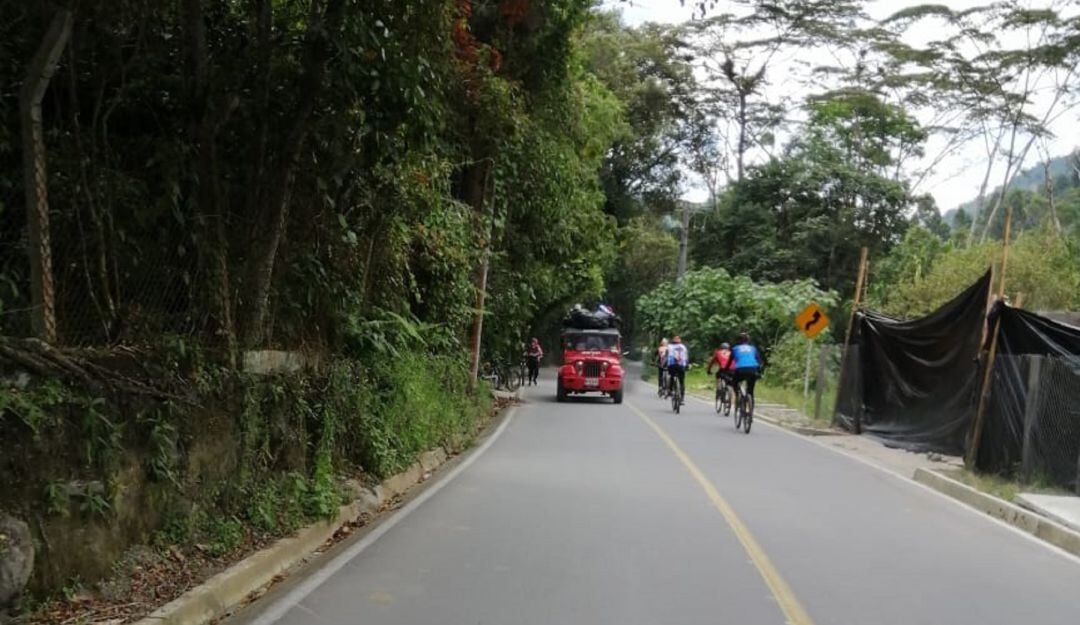 La vía al Cañón del Combeima no tendrá restricción. 