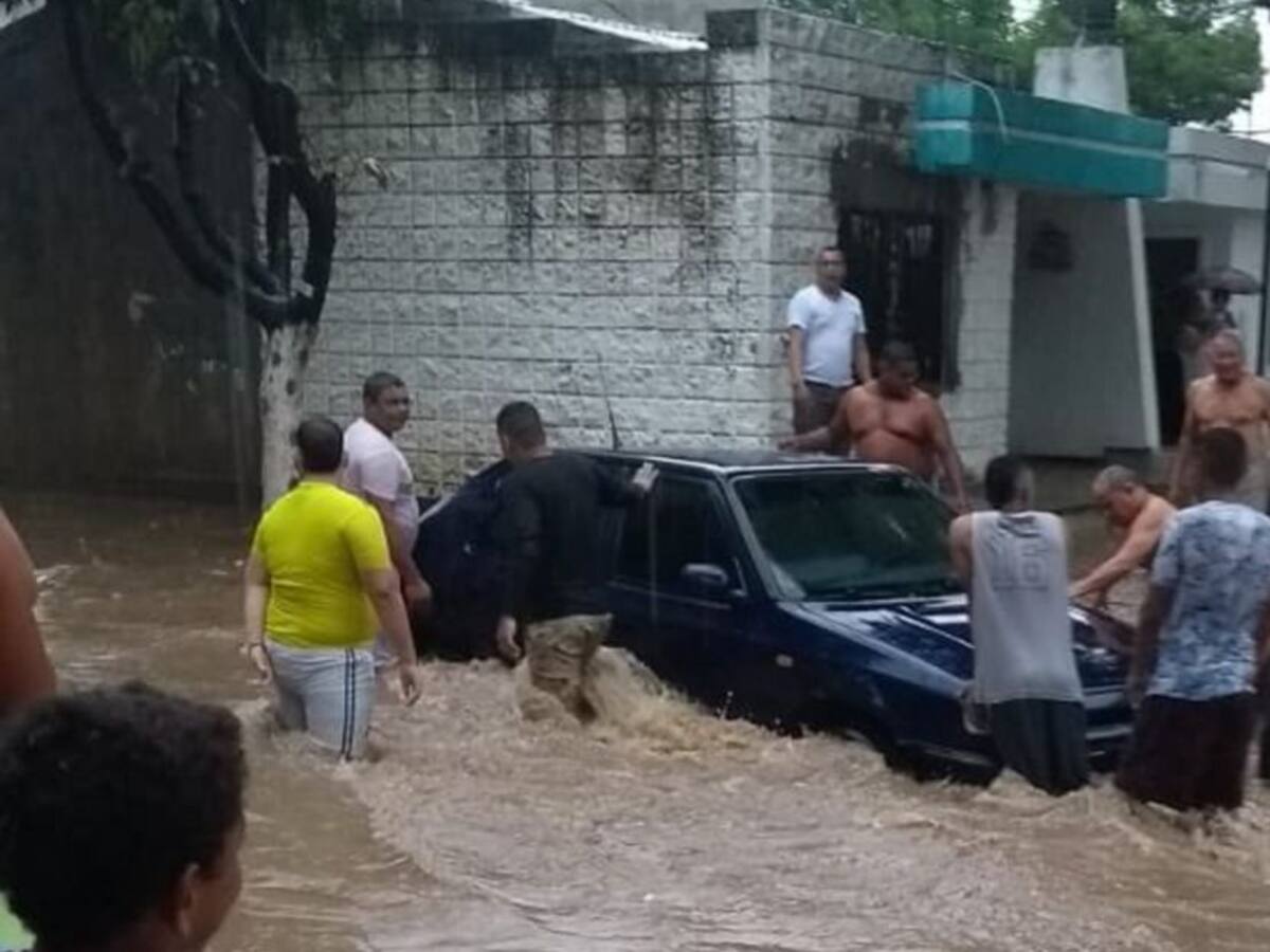 5.223 familias de Santa Marta resultaron afectadas por las fuertes lluvias