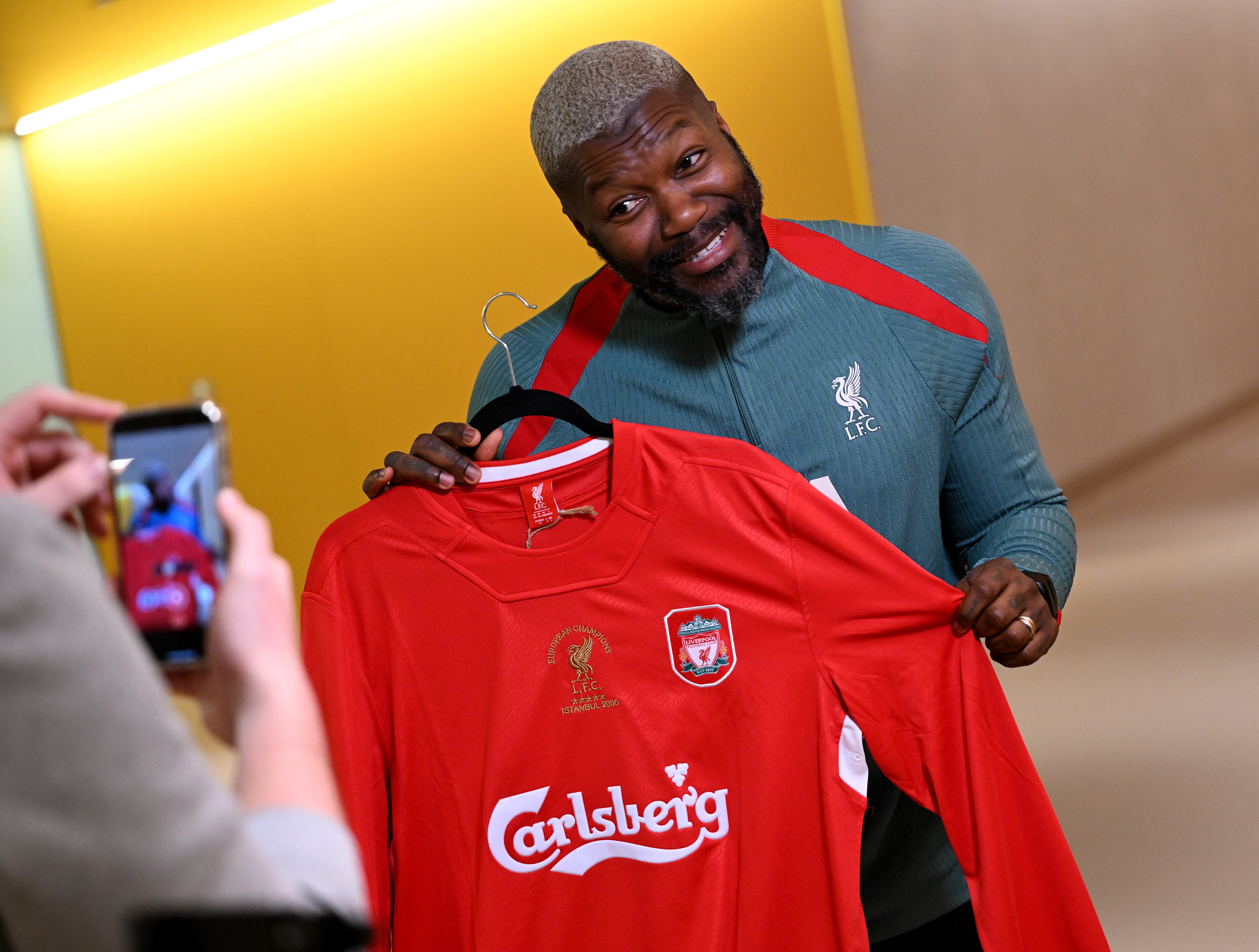 Djibril Cisse exjugador frances de Liverpool / Getty Images)