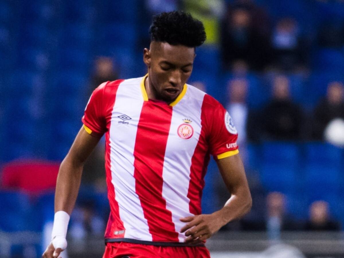 Johan Mojica se recupera y ya entrena con Girona después de casi dos meses