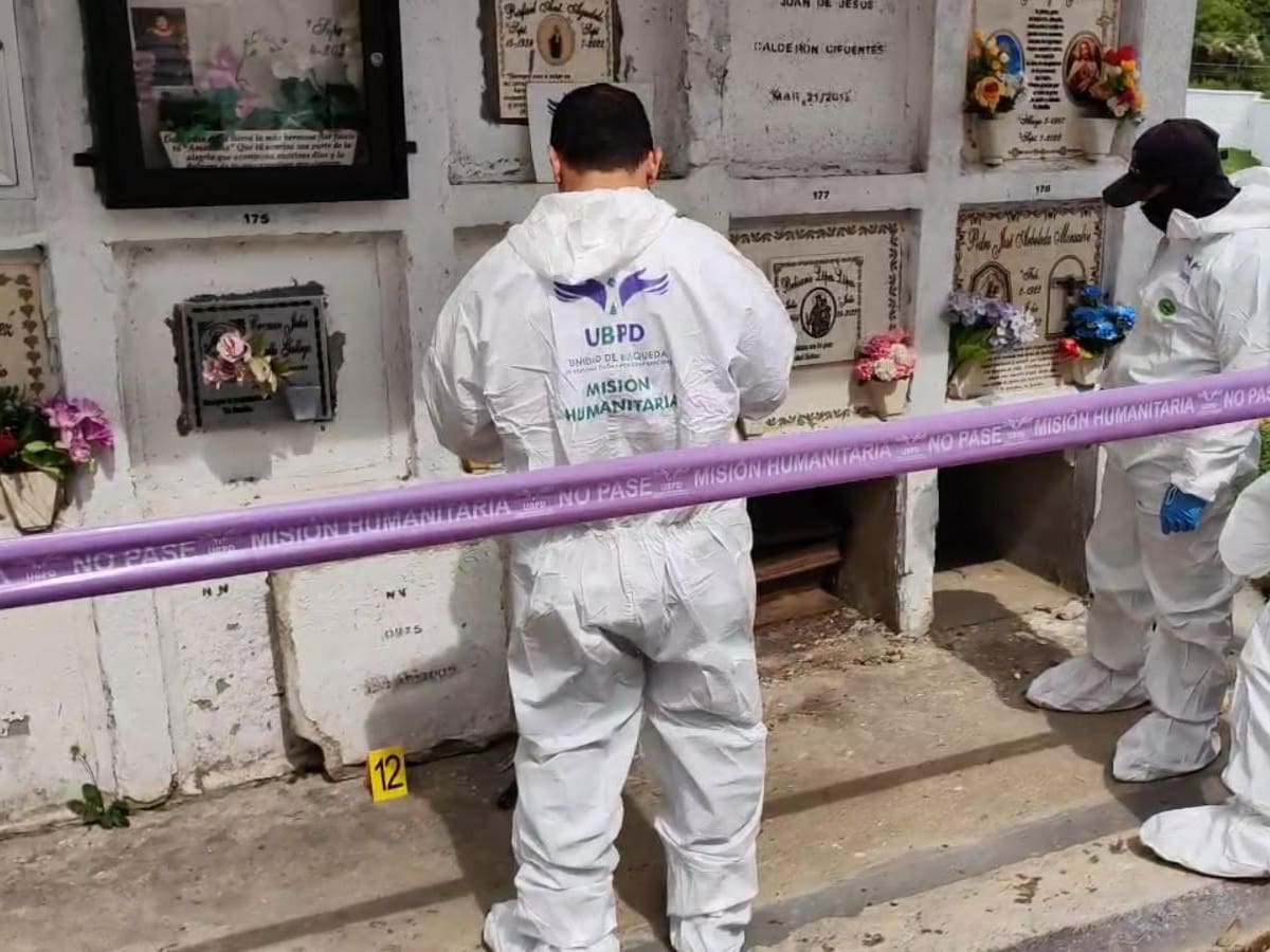 Unidad de Búsqueda recuperó 14 cuerpos que serían de víctimas del conflicto en San Roque