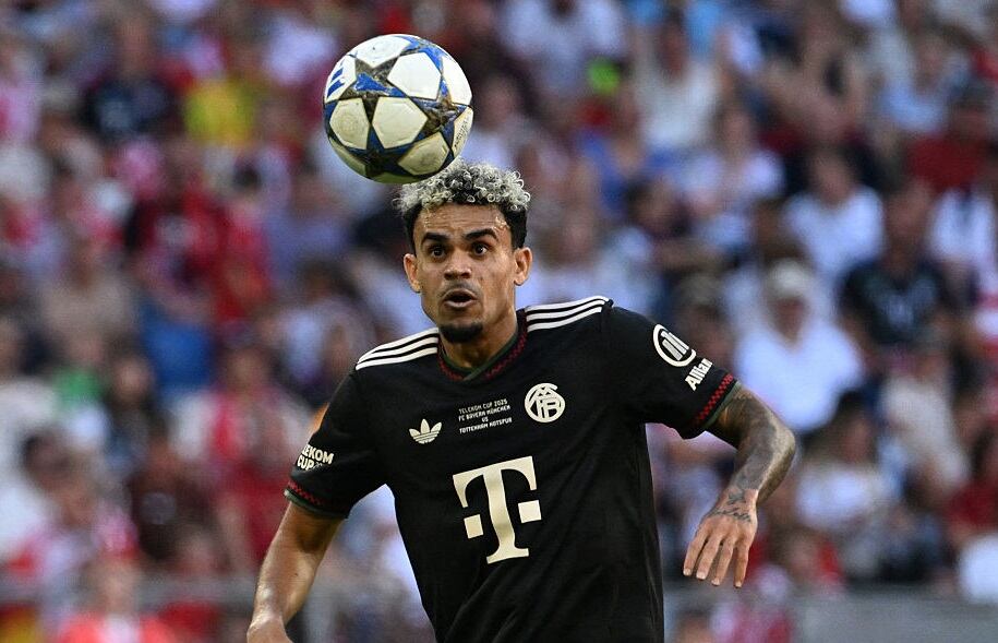 Luis Díaz en el partido ante Tottenham / Getty Images