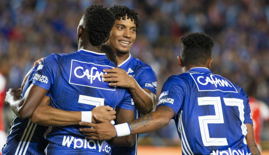 El plantel de Millonarios durante el Torneo ESPN