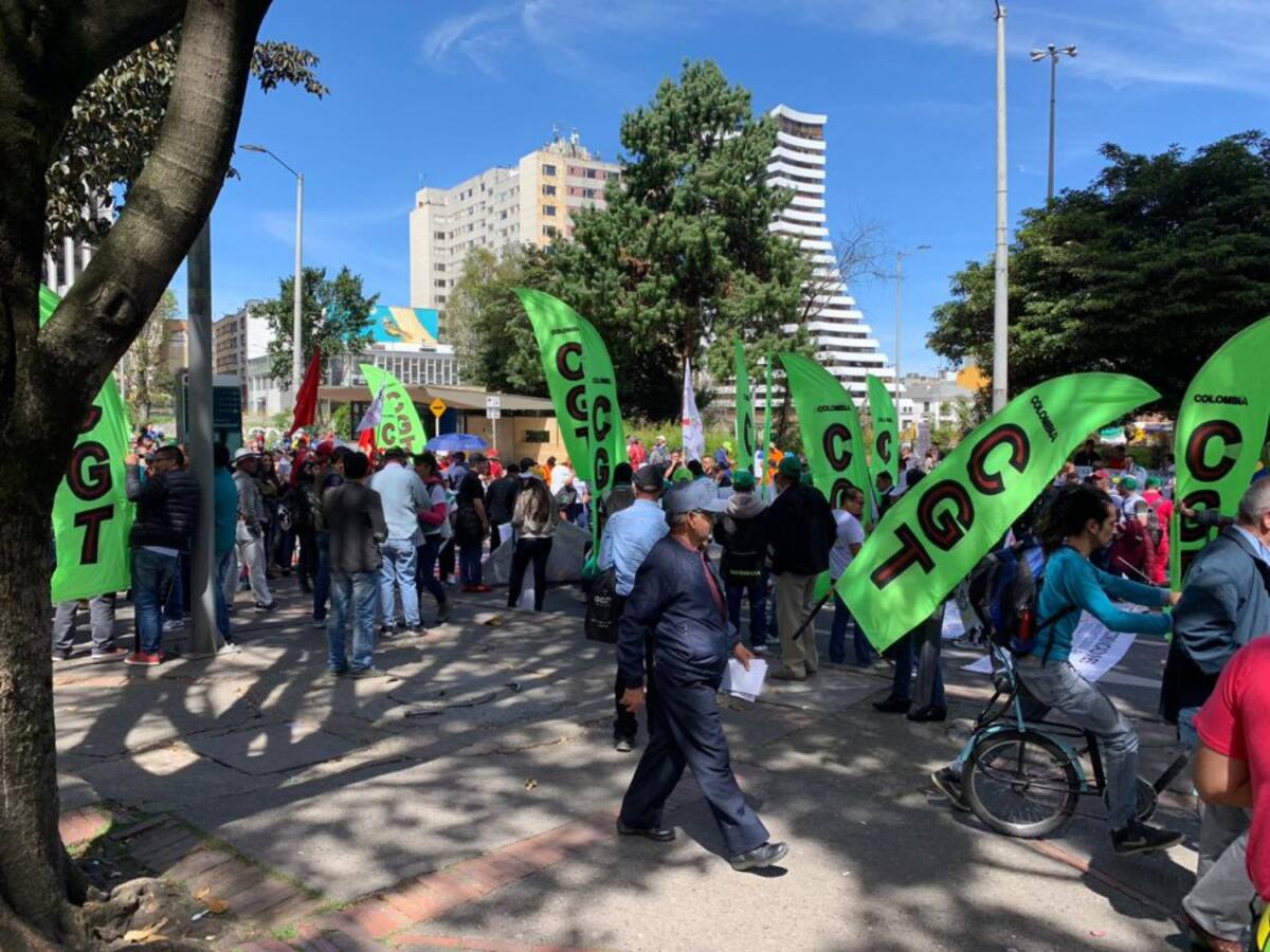 En Bogotá habrán movilizaciones en el norte, sur y centro de la ciudad.