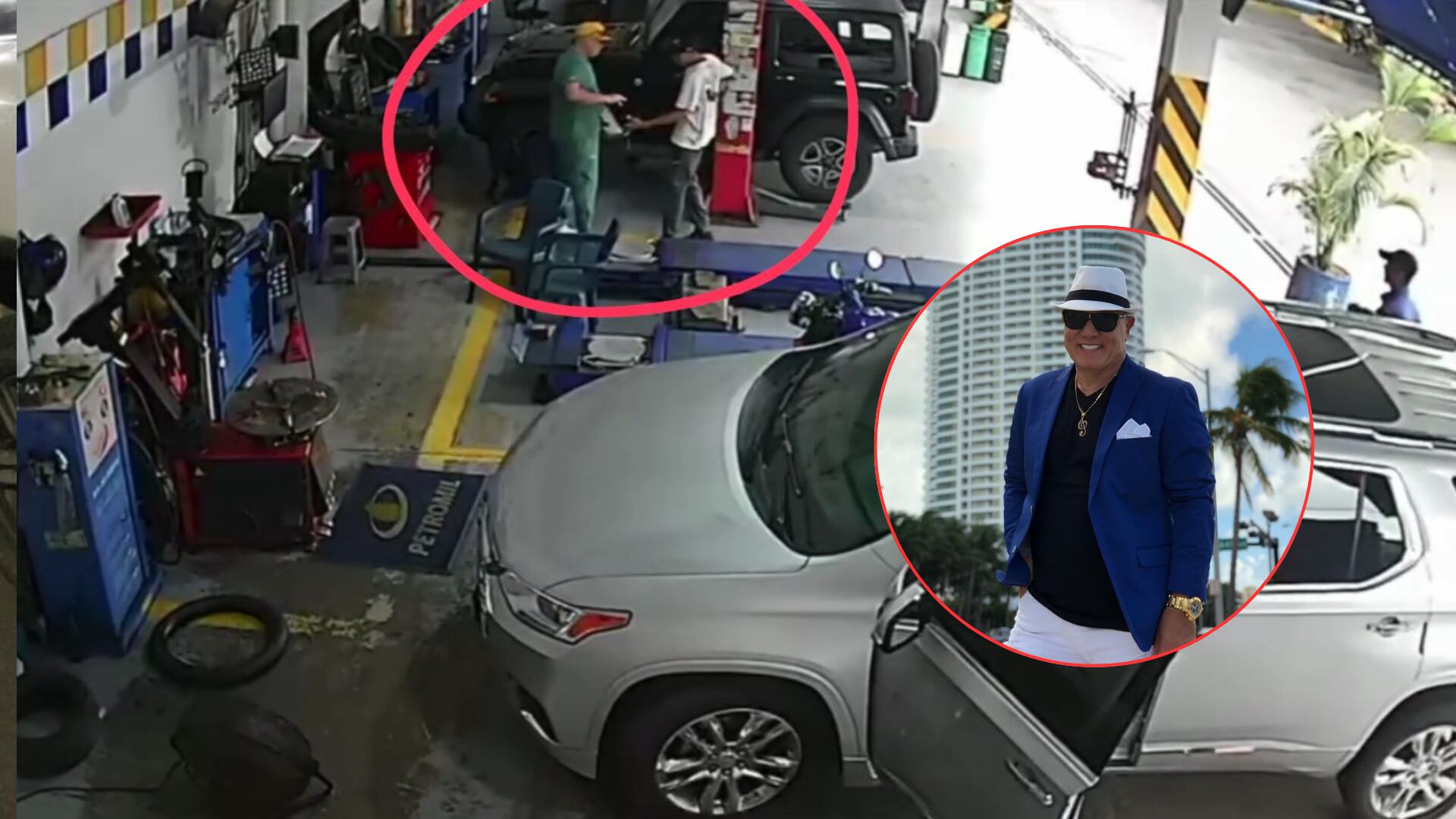 Roberto Lugo fue víctima de un atraco - Redes Sociales