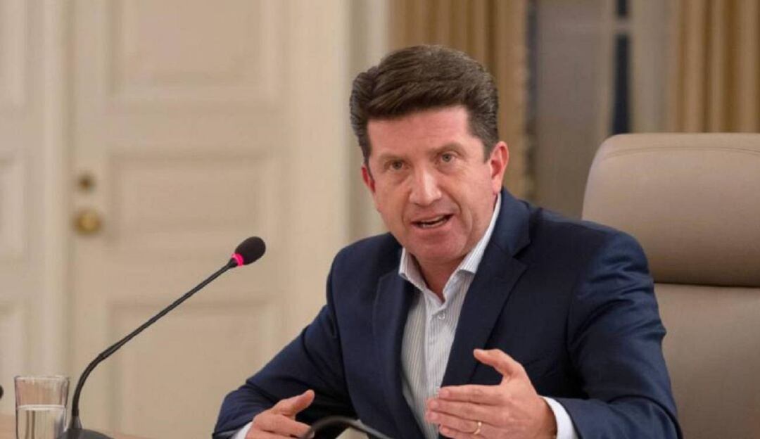 Ministro de la defensa Diego Molano