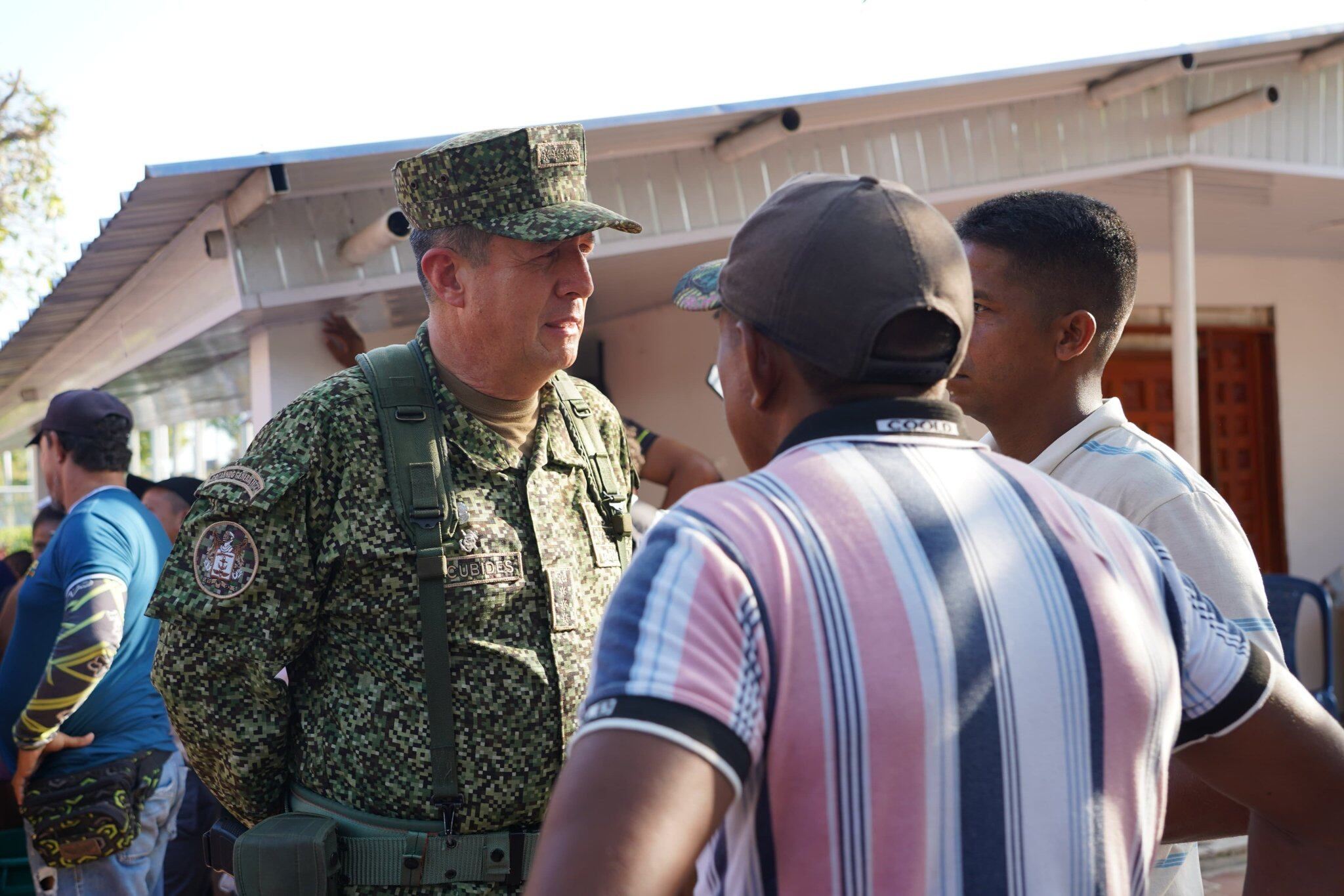 Comandante de las Fuerzas Militares, almirante Francisco Cubides.