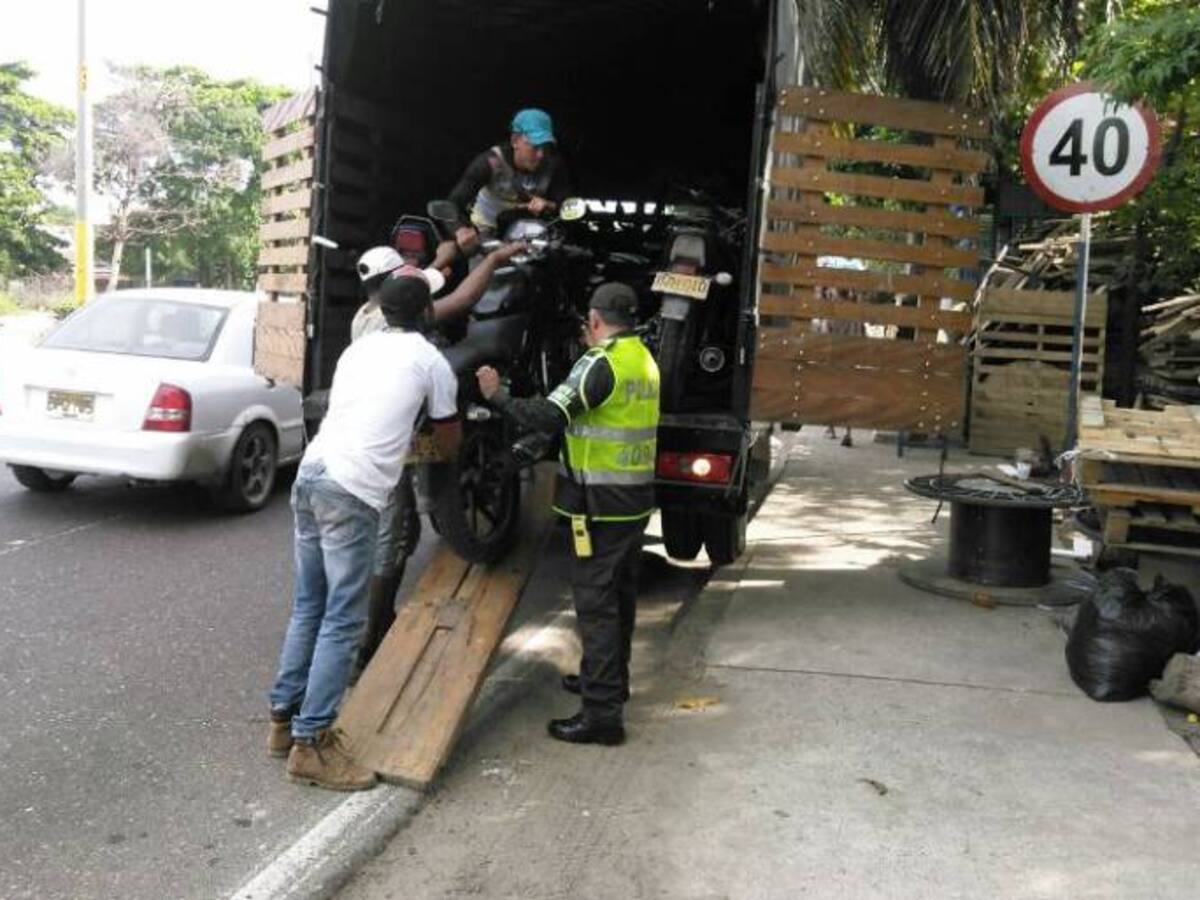 441 motos han sido inmovilizadas en Cartagena durante la temporada