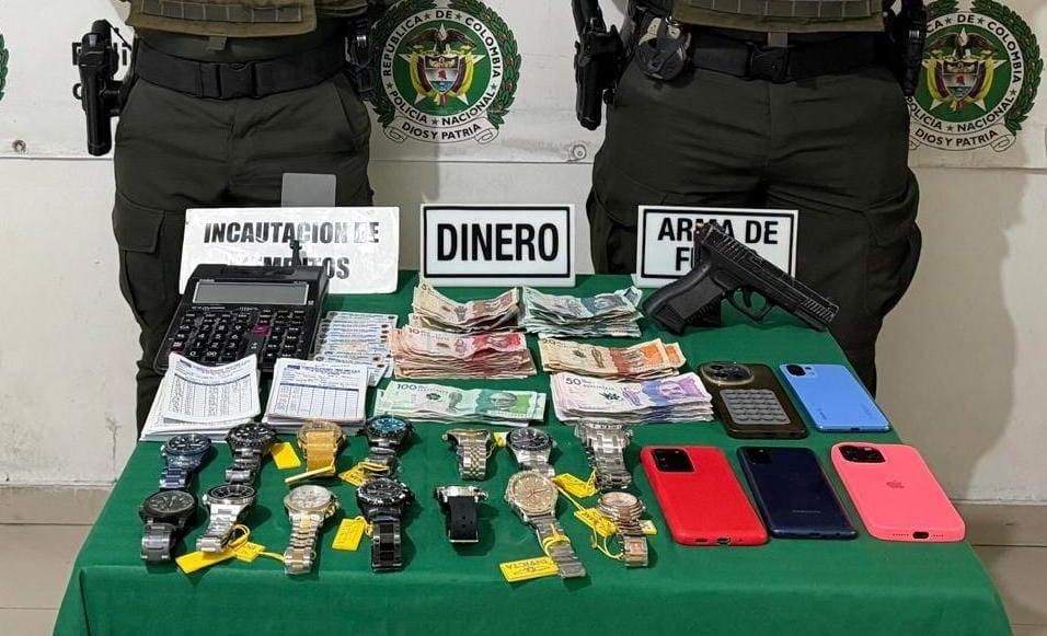 Imagen suministrada por la Policía Metropolitana de Barranquilla.