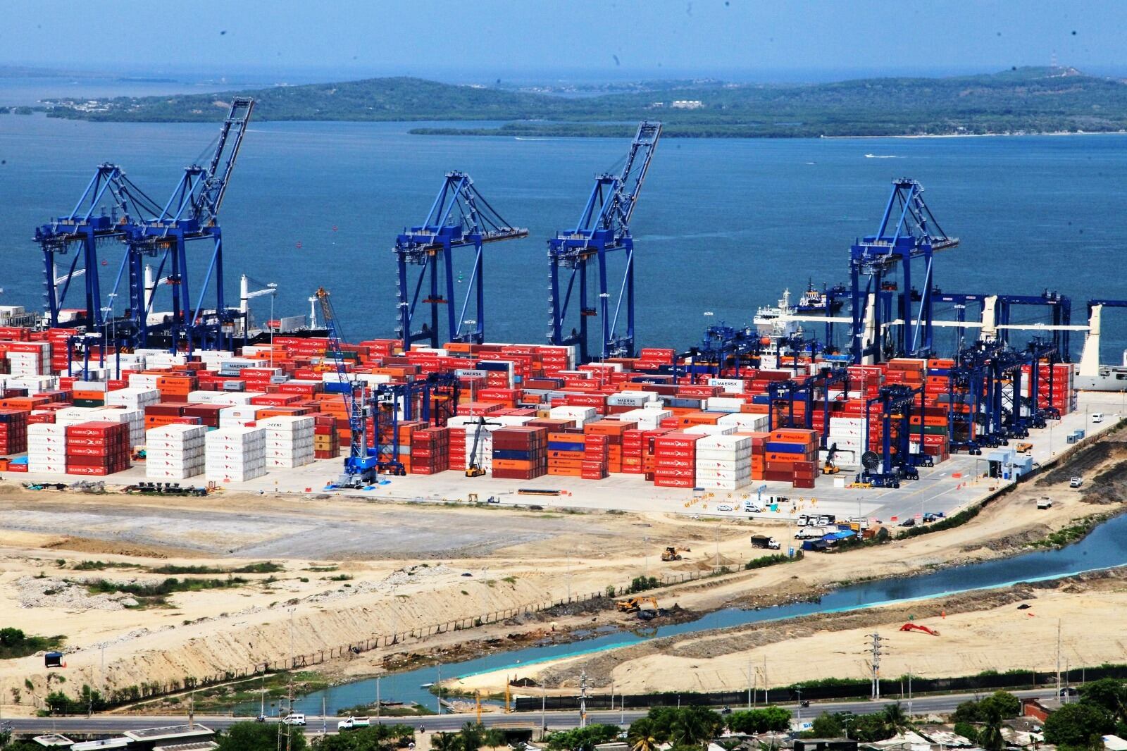 Cartagena sigue zona la portuaria más importante del país con el 25,6% de la carga movilizada