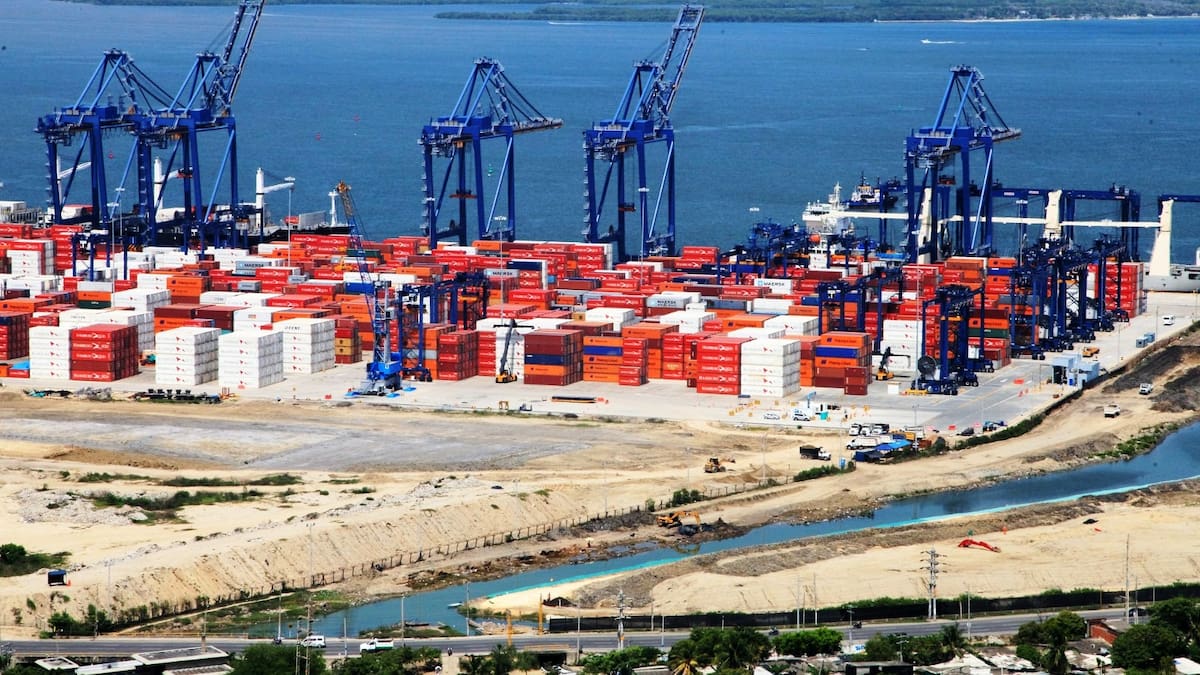 Cartagena es la zona la portuaria más importante del país con el 25,6% de la carga movilizada